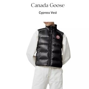 New Canada Goose Black Cypress Vest. M